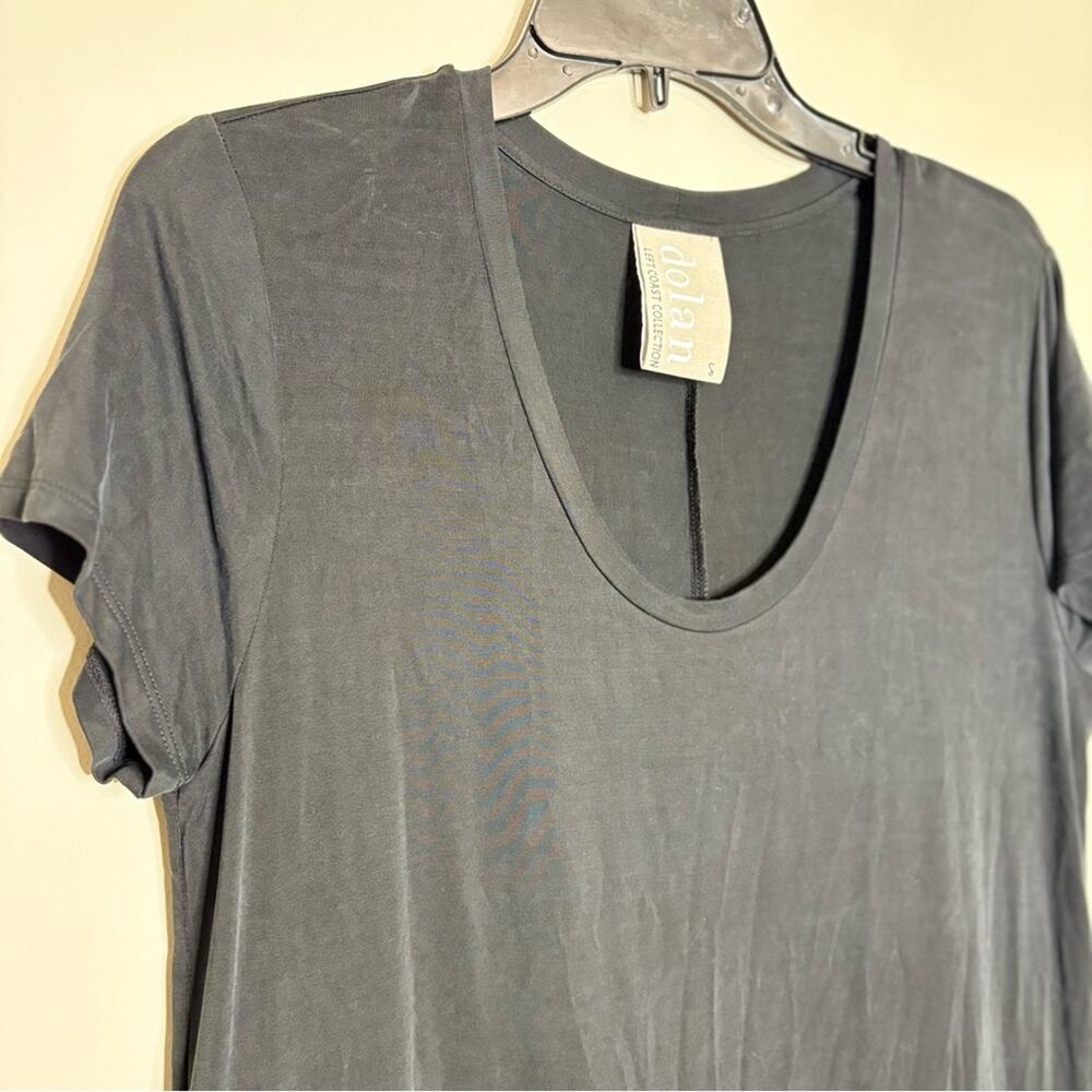 Anthropology Dolan Left Coast Loren Shift Dress With Pockets Blck Size Small - Picture 6 of 10